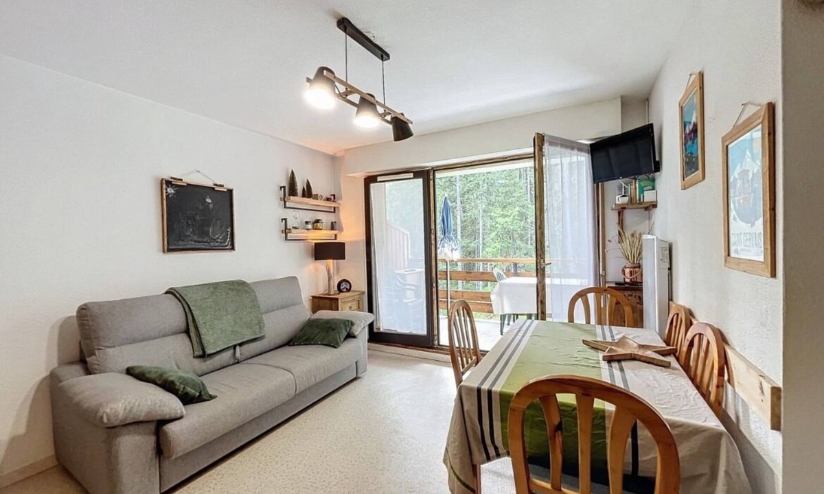 Saint-Gervais-les-Bains Apartment | 1-bedroom apartment (skiing, hiking, mountain biking, swimming pool and tennis)
