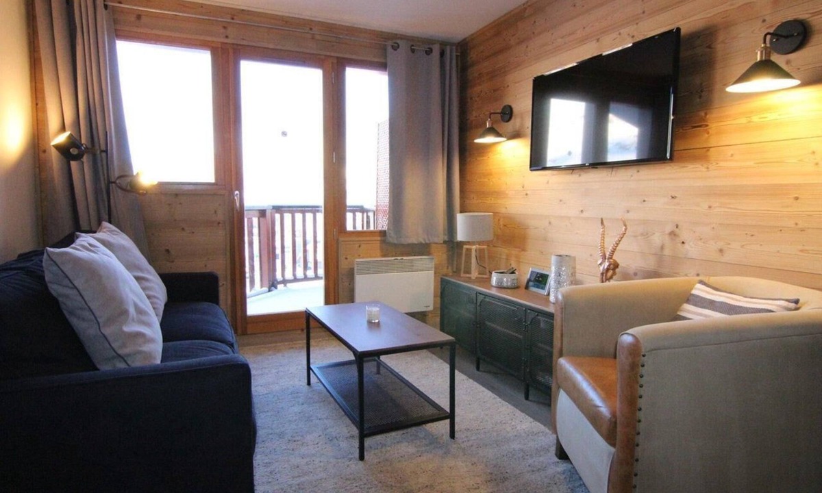 Jeux Apartment | 10m from resort center, 12nd floor, balcony, tv, 45m², Alpe d'Huez