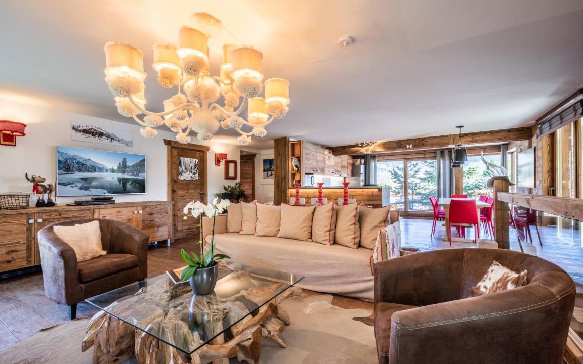 Le Praz Apartment | 180 m² Apartment ∙ 5 bedrooms ∙ 10 guests