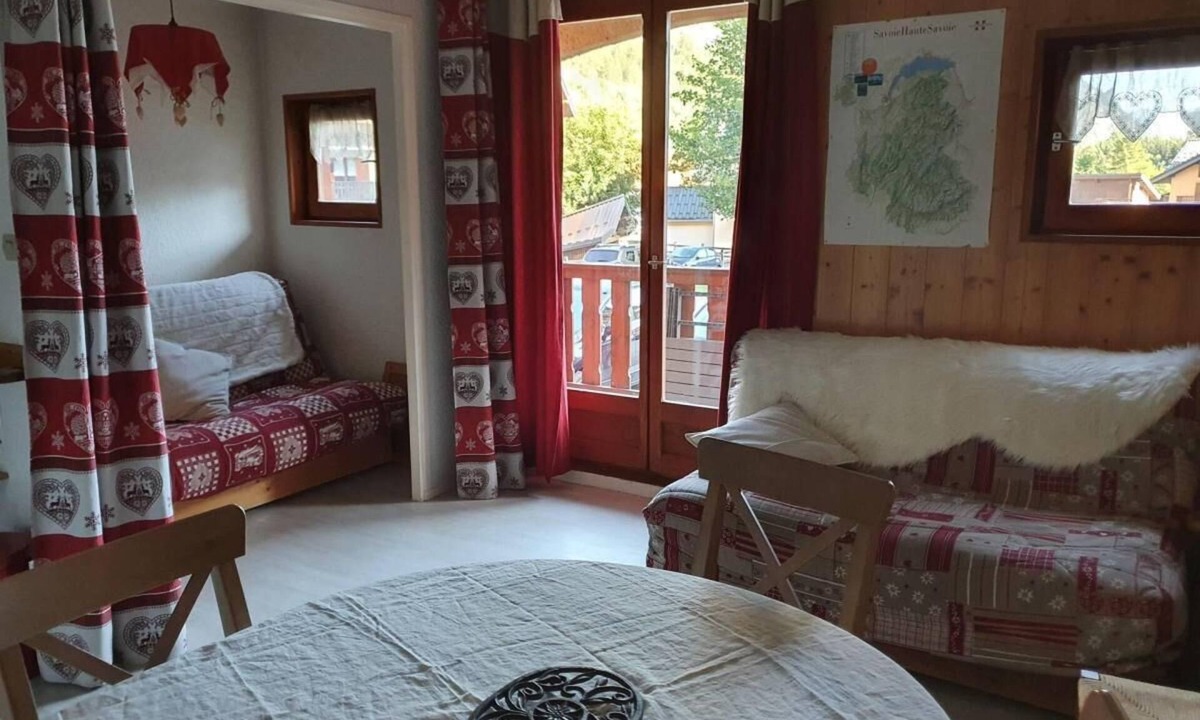 Valloire Apartment | 200m from shops, Ground floor, balcony, tv, ski locker, 29m², Valloire