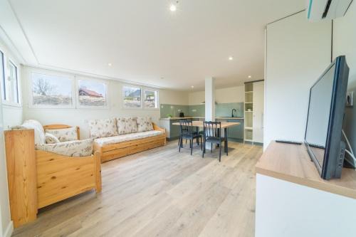 Allevard Apartment | 28 Grand Rocher Bright & quiet ground floor 4 BDR