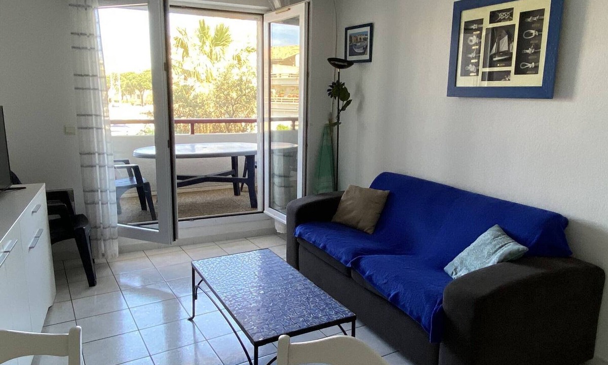Le Port Apartment | 3-room apartment, port view, for 6 in Canet-Plage