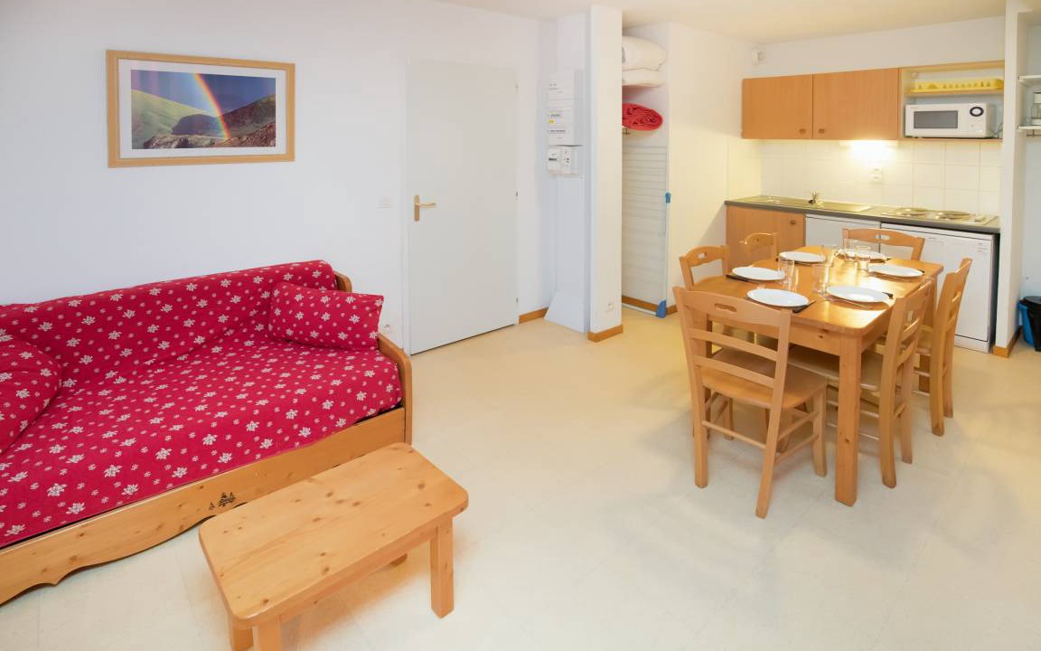 Termignon Apartment | 30 m² Apartment ∙ 1 bedroom ∙ 6 guests