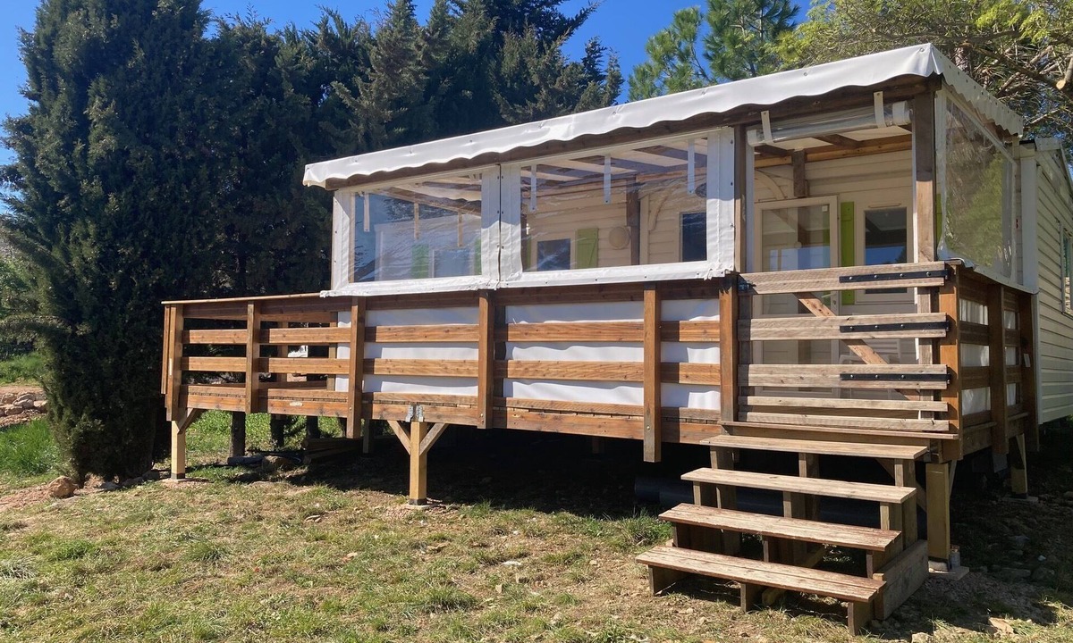 Bedarieux House | 37 Mobile-home 3 bedrooms/6 beds quiet nature air-conditioned