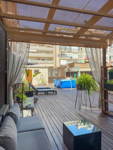 el Camp d'en Grassot i Gracia Nova Apartment | 3BR Apartment 100m2 Private Terrace in Eixample