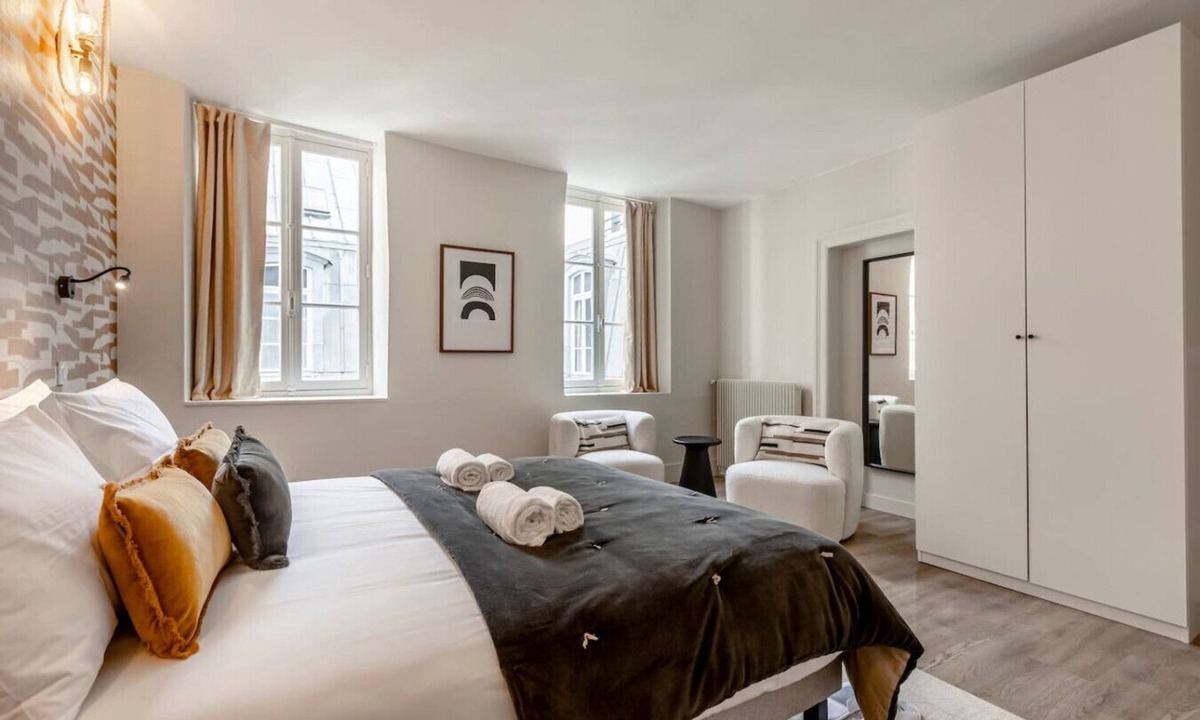 Vivienne Apartment | 43.Opera#GrandBoulevards#4BedRooms#Paris 02#AC