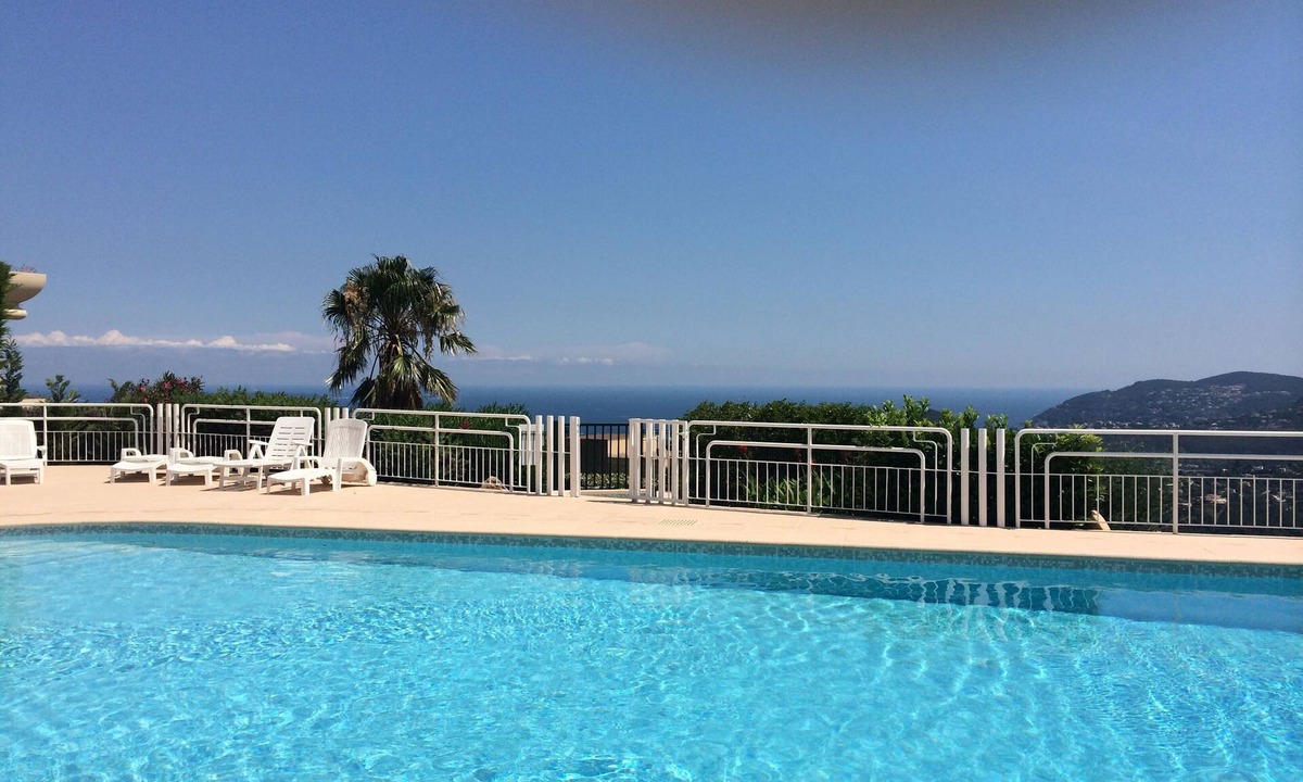 Mandelieu-La-Napoule Apartment | 62 M2 APARTMENT AND TERRACE WITH EXCEPTIONAL SEA VIEW - PRIVATE POOL