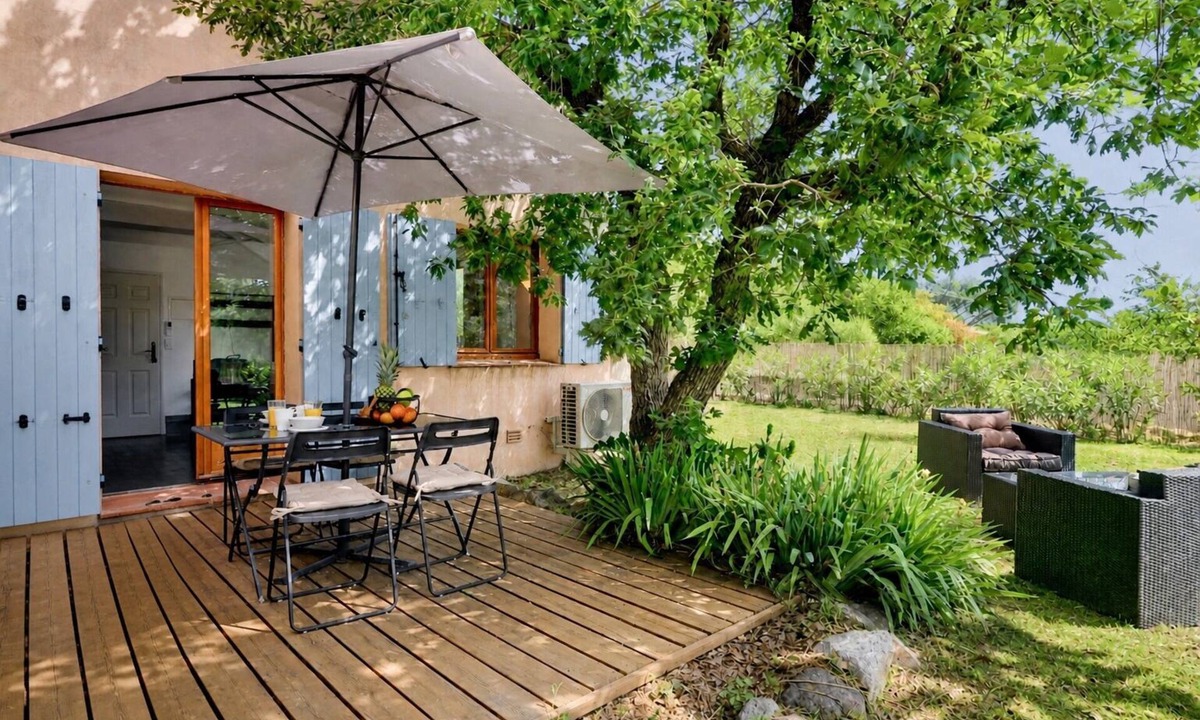 Preconil Apartment | Air-conditioned flat for 4 people with garden - Golfe de St-Tropez