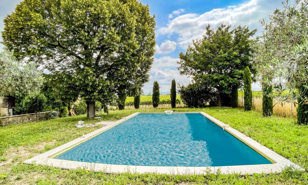 Rochegude House | Ancien Corps de Ferme Avec Piscine au Coeur des Vignes en Drôme Provençale