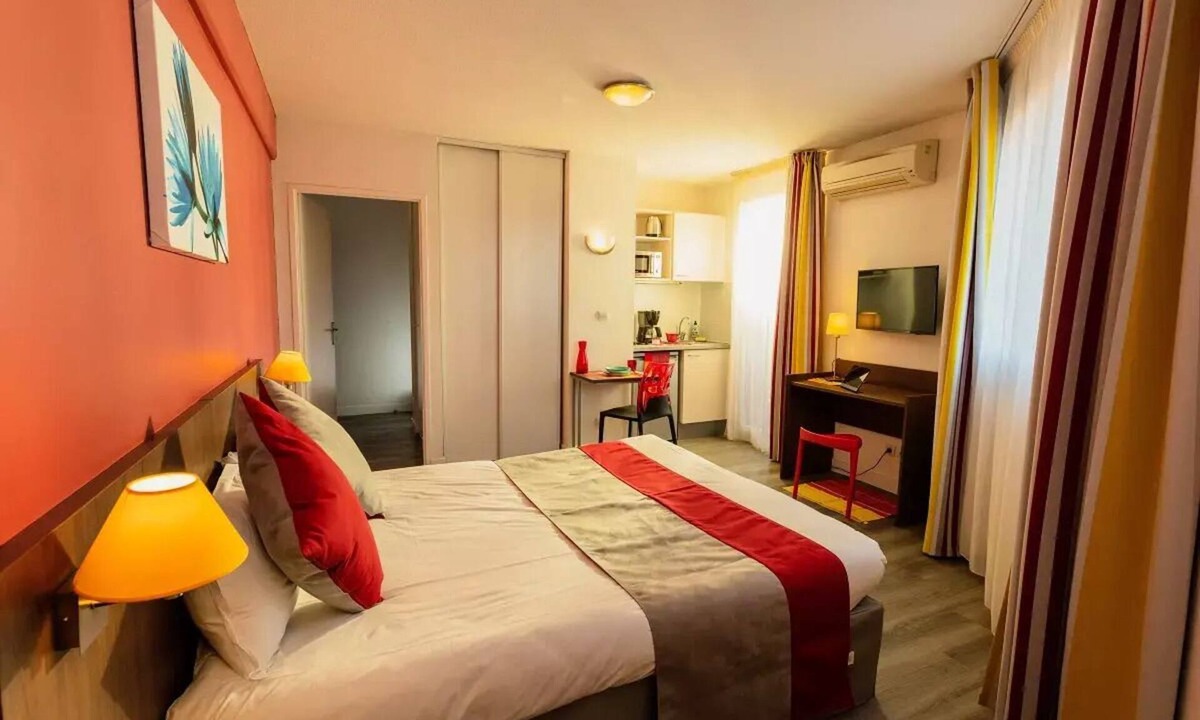 Clemenceau Apartment | Appart'Hotel Sea & Golf City Perpignan Center* - Comfort Studio 1 or 2 People