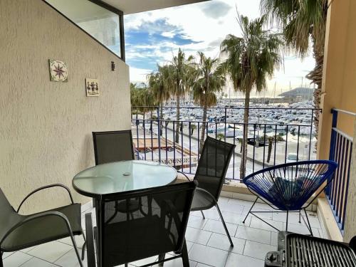Plage d'Argeles Apartment | Appartement 2 pièces cabine vue sur le port d'Argelès sur mer 6 couchages AR660-022