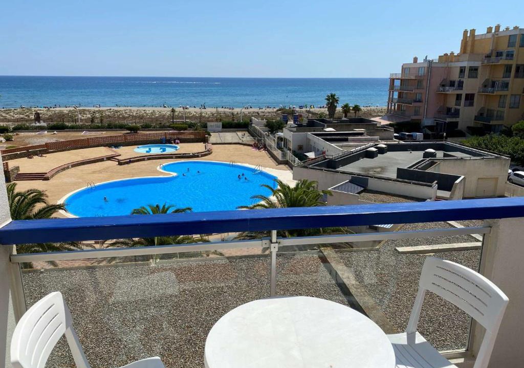 Le Barcares Apartment | Appartement 2 pièces + cabine avec piscine et parking, 6 couchages, proche plage - Le Barcarès - FR-1-81-473