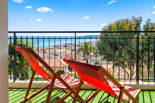 Menton Apartment | Appartement 4 personnes avec magnifique vue mer
