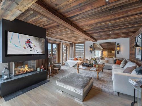 Meribel Village Apartment | Appartement luxe 5 chambres, sauna, animaux autorisés - FR-1-566-58