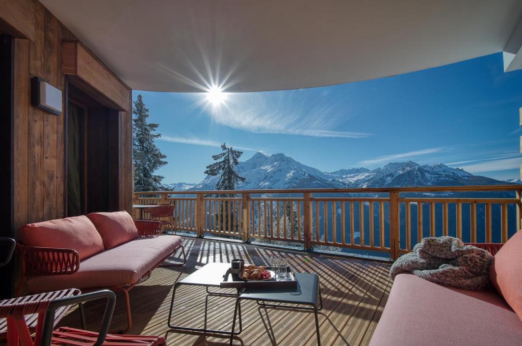 La Rosiere Apartment | Appartement Panorama, résidence Les Alpages