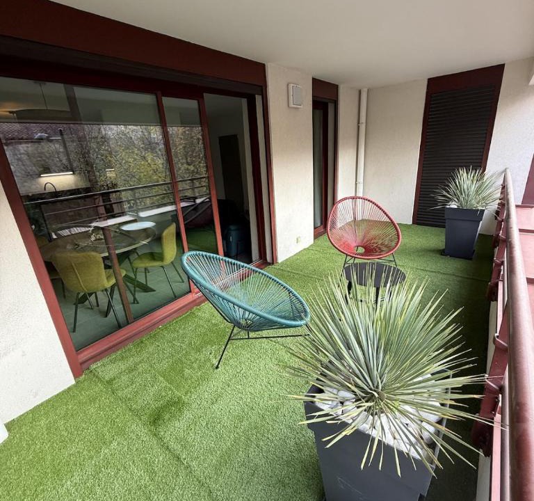 Clemenceau Apartment | Appartement T3 climatisé avec place de parking privé Perpignan