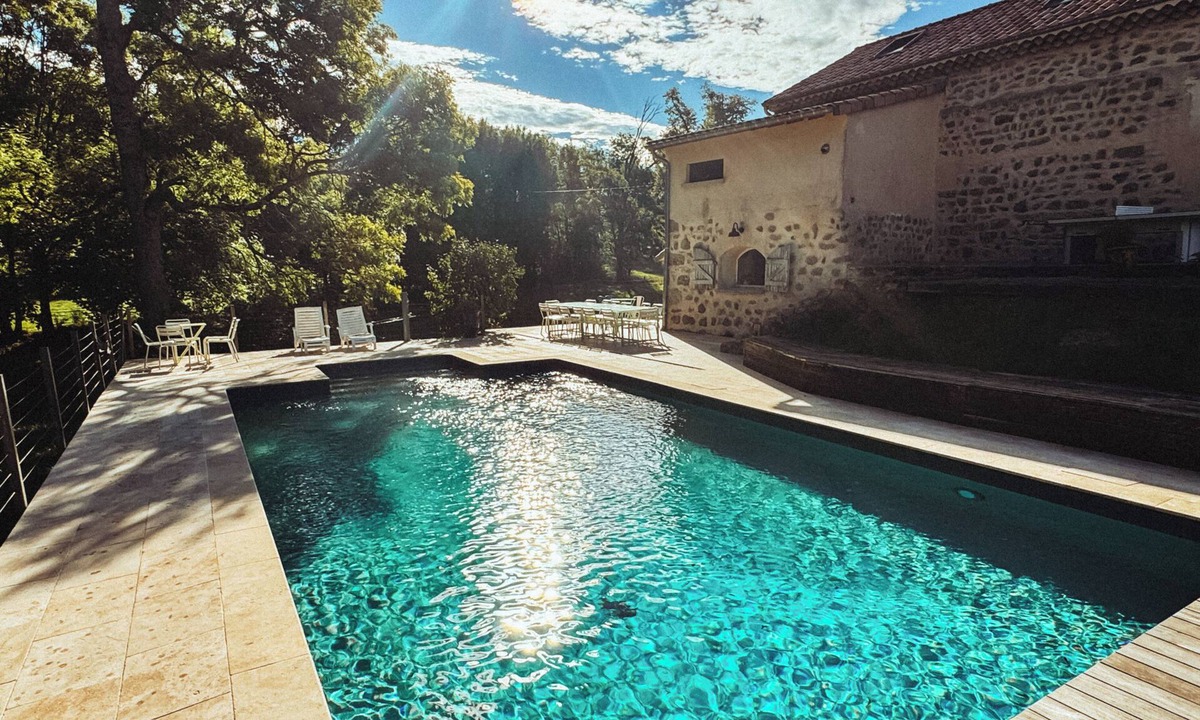 Saint-Barthelemy-Grozon House | Ardèche estate from 1748 - Private heated pool - 16 travelers