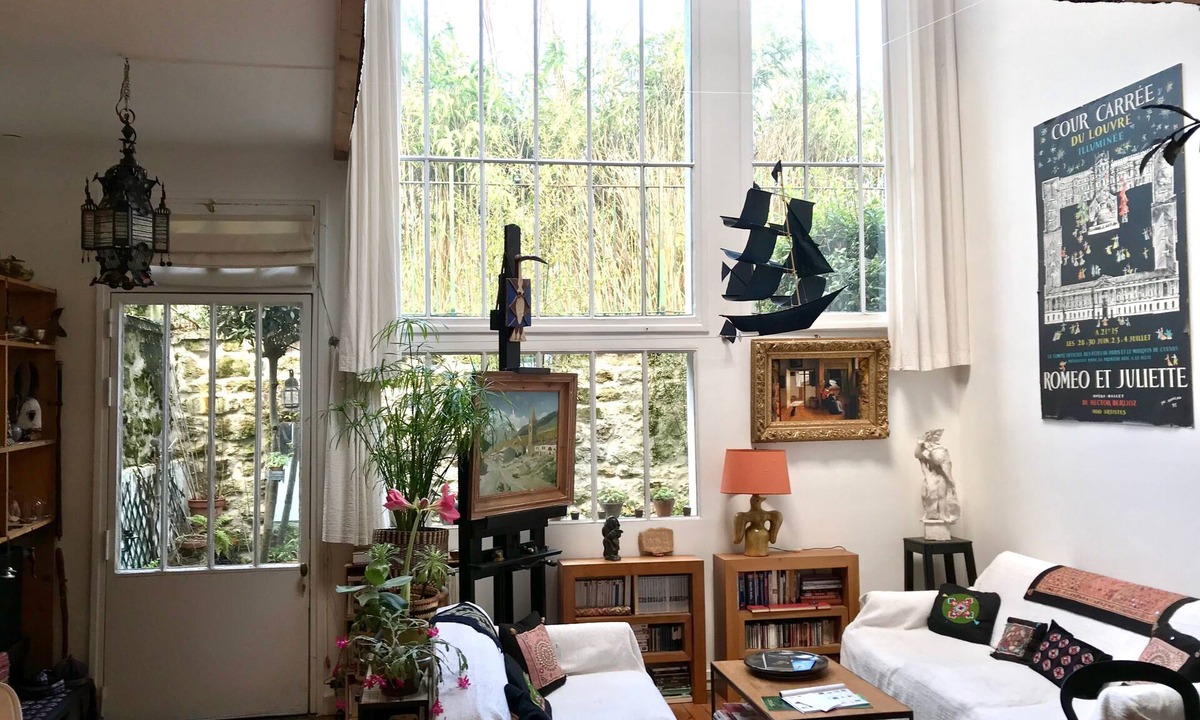 Quartier de la Maison-Blanche House | Artist's studio house with garden, central Paris