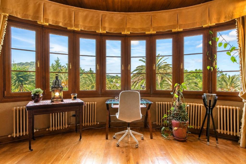 Berreaga-Mendi House | Basque Palace, Mansion con Jardín, Barbacoa, Gimnasio, Piscina, Sauna