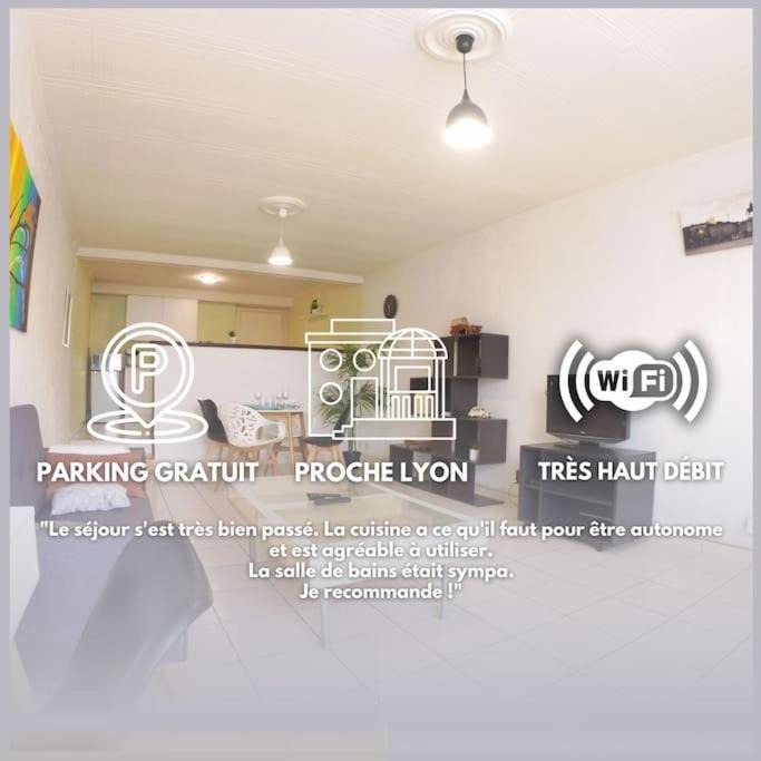 Vancia - Crepieux Apartment | bnbgônes -LE RILLARD- Rillieux - Proche Lyon - WIFI