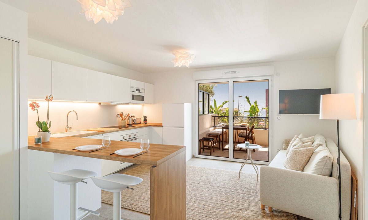 Cap d'Ail Apartment | Brand-new bright apartment — Large sea-view terrace, steps from Monaco