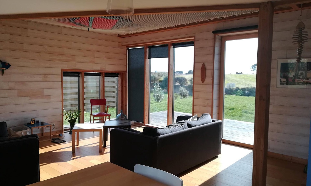 Brignogan-Plage House | Bright, spacious and environmentally friendly wooden house 300 m from the sea