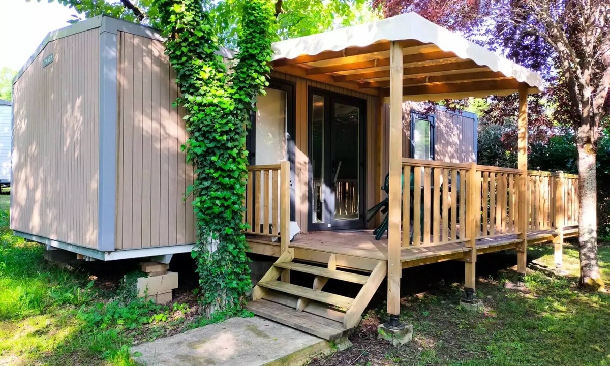 Carennac House | Camping l'Eau Vive * - Cottage Luxury comfort 2 ch - 2 bathrooms 5 people