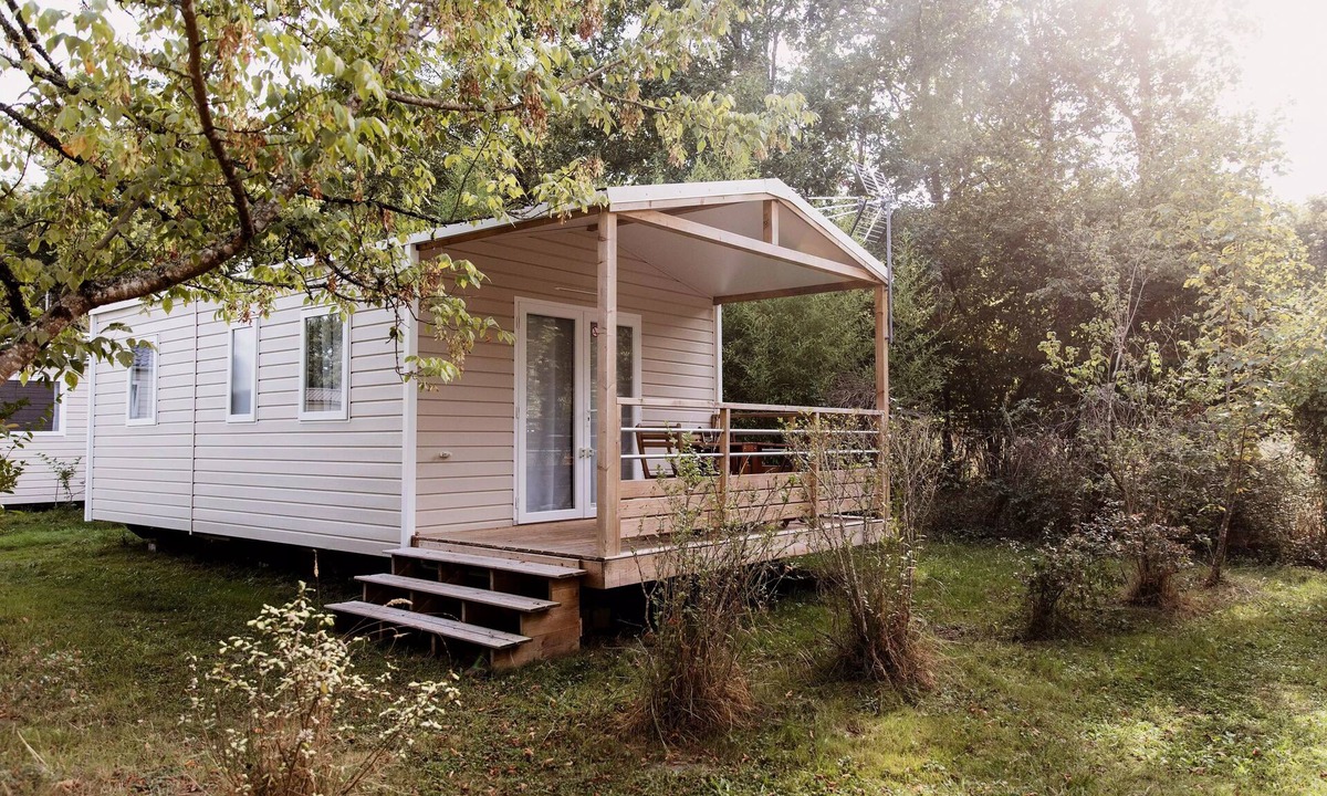 Saint-Laurent-de-Medoc House | Camping Le Paradis * - Mobile Home Crocus 3 Rooms 4 People + TV