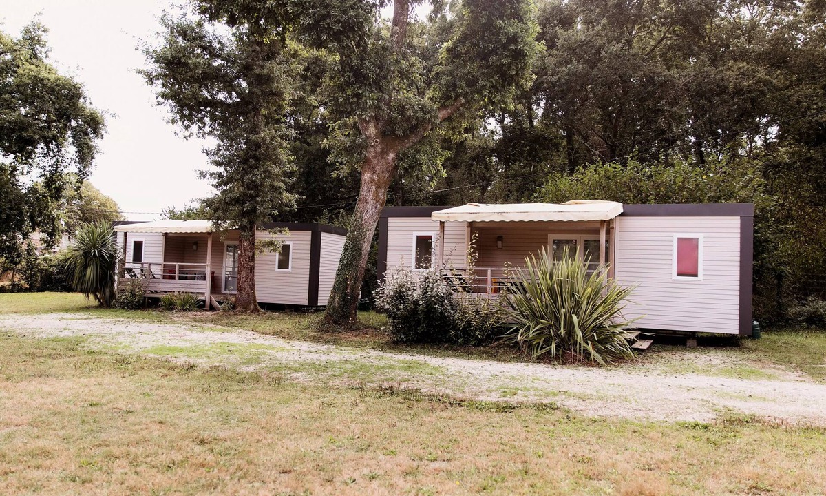 Saint-Laurent-de-Medoc House | Camping Le Paradis * - Mobile Home Camélia 3 Rooms 4 People + TV