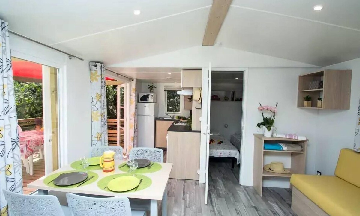 Saignon House | Campsite maeva Breathe Le Luberon * - Cottage Romarin 3 Rooms 4 People Air-Conditioned Private Spa
