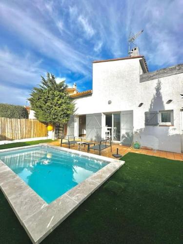 Canet-Plage Villa | Casa sérénité