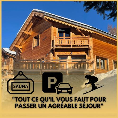 Mont-de-Lans Ski Chalet | Chalet aux pieds des pistes Happy 2 alpes
