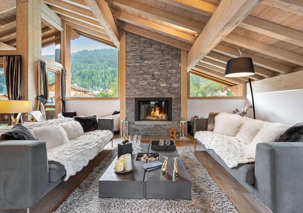 Le Praz Ski Chalet | Chalet de luxe avec piscine et spa à Courchevel - FR-1-568-6