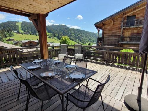 Les Gets Ski Chalet | chalet individuel 6 personnes , avec vue - FR-1-598-10