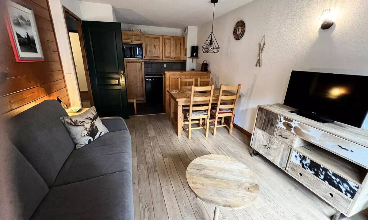 Valloire Apartment | Chalets Du Galibier I - 2 rooms 4 people 3 * exposed West