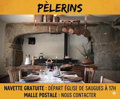 Venteuges Bed & Breakfast | Chambres et Tables d'hôtes - Les Ateliers de Pontajou - Pèlerin navette gratuite à Saugues