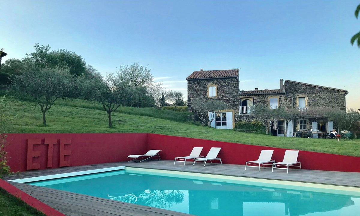 Saint-Lager-Bressac House | Character house with pool in Ardèche