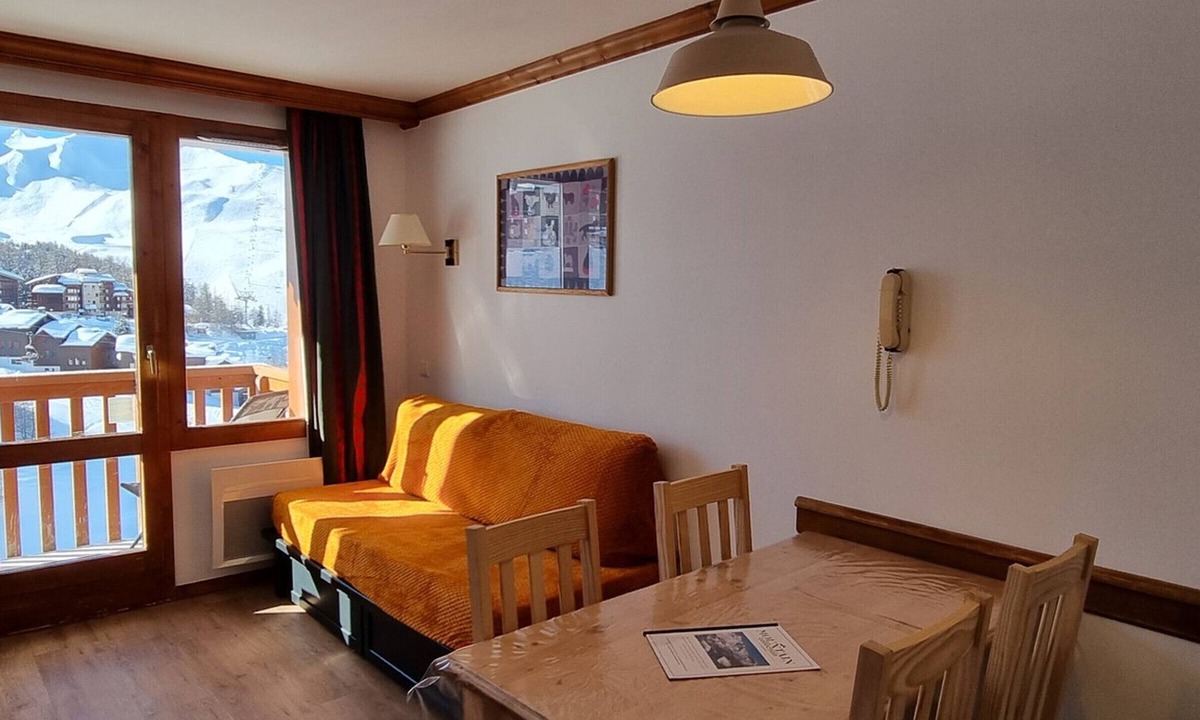 Plagne Soleil Apartment | Charming 2-Room Apartment in the Heart of Plagne Soleil