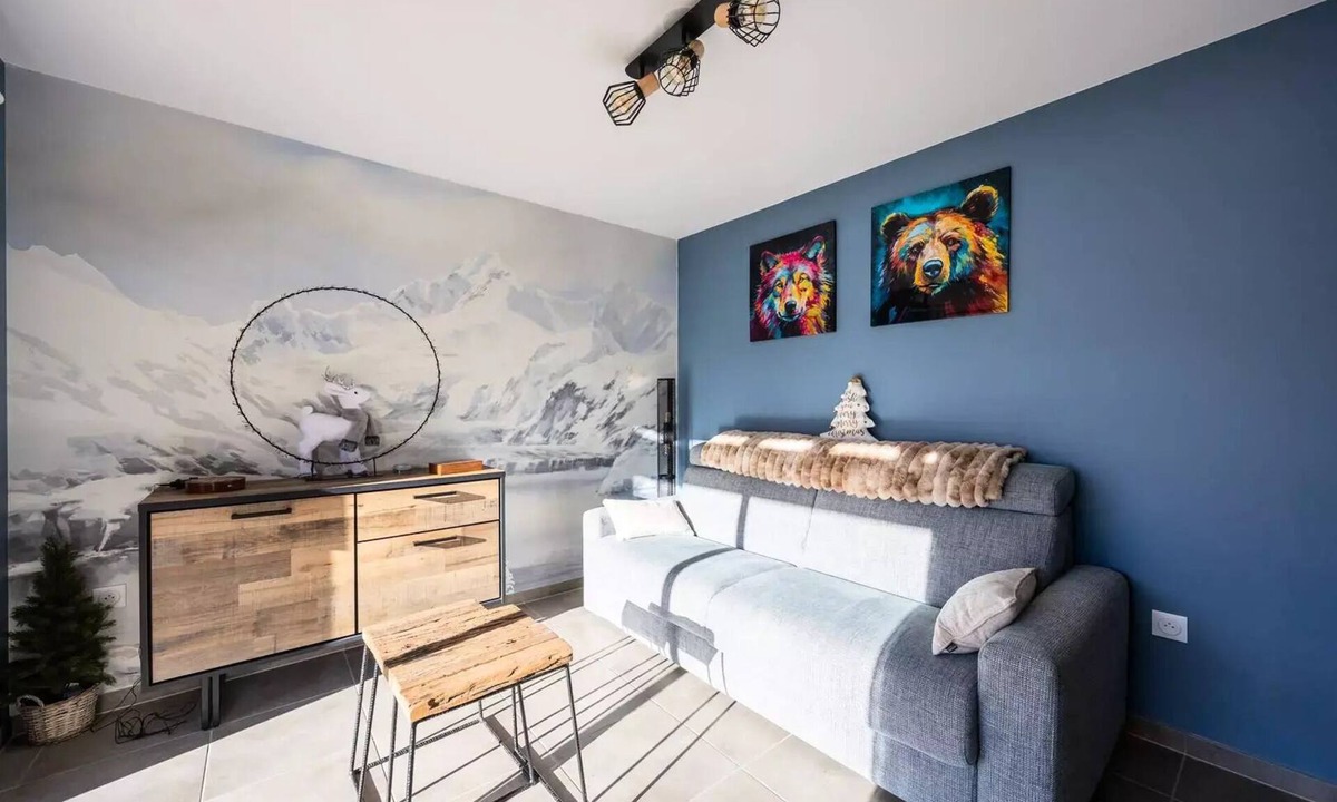 Peyragudes Apartment | Charming apartment with a garden, sleeps 6, 50 m from Lake Génos