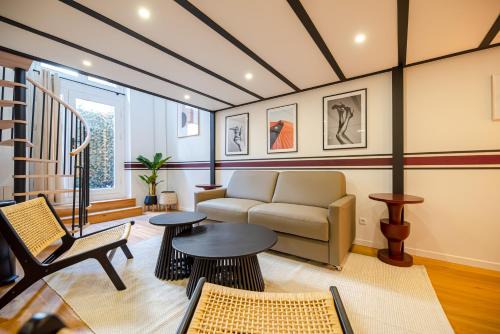 Quartier du Mail Apartment | CIA - Spacious Duplex, Grands Boulevards