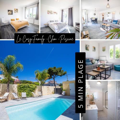 Perols Apartment | COSYFAMILY 1er étage Piscine -WIFI- NEUF-FAMILLE -15MIN PLAGE - TOP PROS SERVICESConciergerie