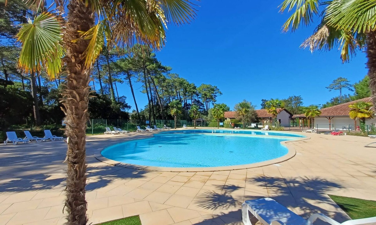 Ondres House | Cozy house for 6, terrace, residence with pool and parking near the beach
