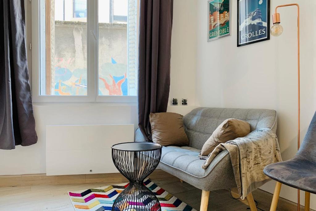 Quartier Chorier-Berriat Apartment | #CT The cozy nest Climatisé