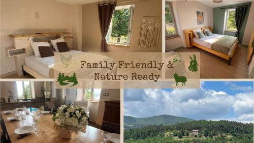 Satillieu House | Domaine Solio - Gite confort, nature, animaux