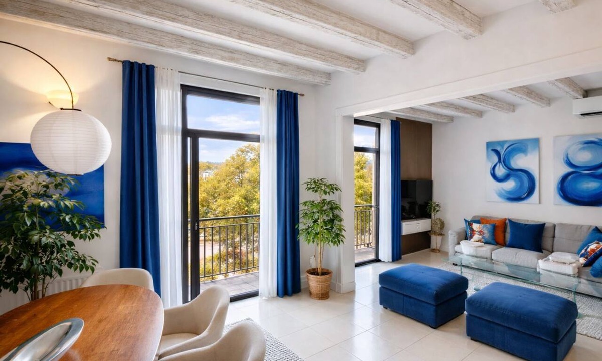 Ciutat Vella Apartment | Elegant 130 m² apartment with balcony and views of Port Vell – Paseo Colón
