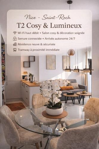 Saint-Roch Apartment | Escale Cosy à Nice T2 Lumineux