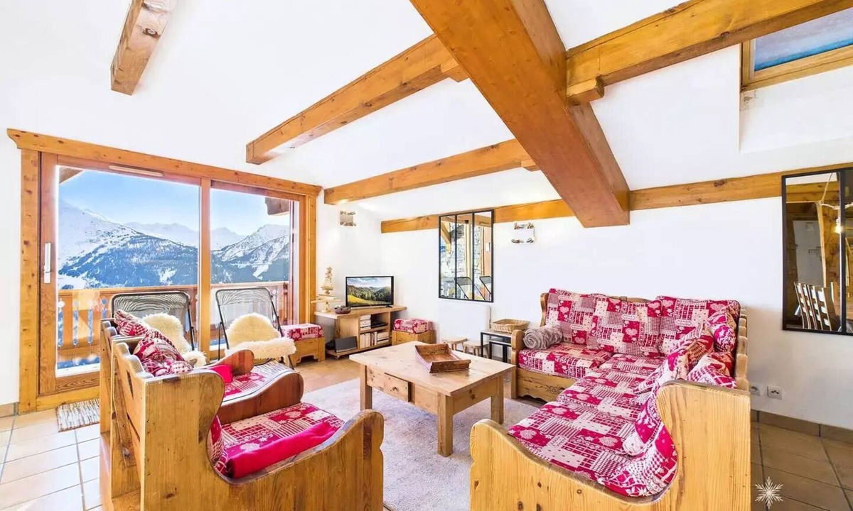 Les Eucherts Apartment | Eucherts Chalets - Comfortable 5 rooms duplex facing south