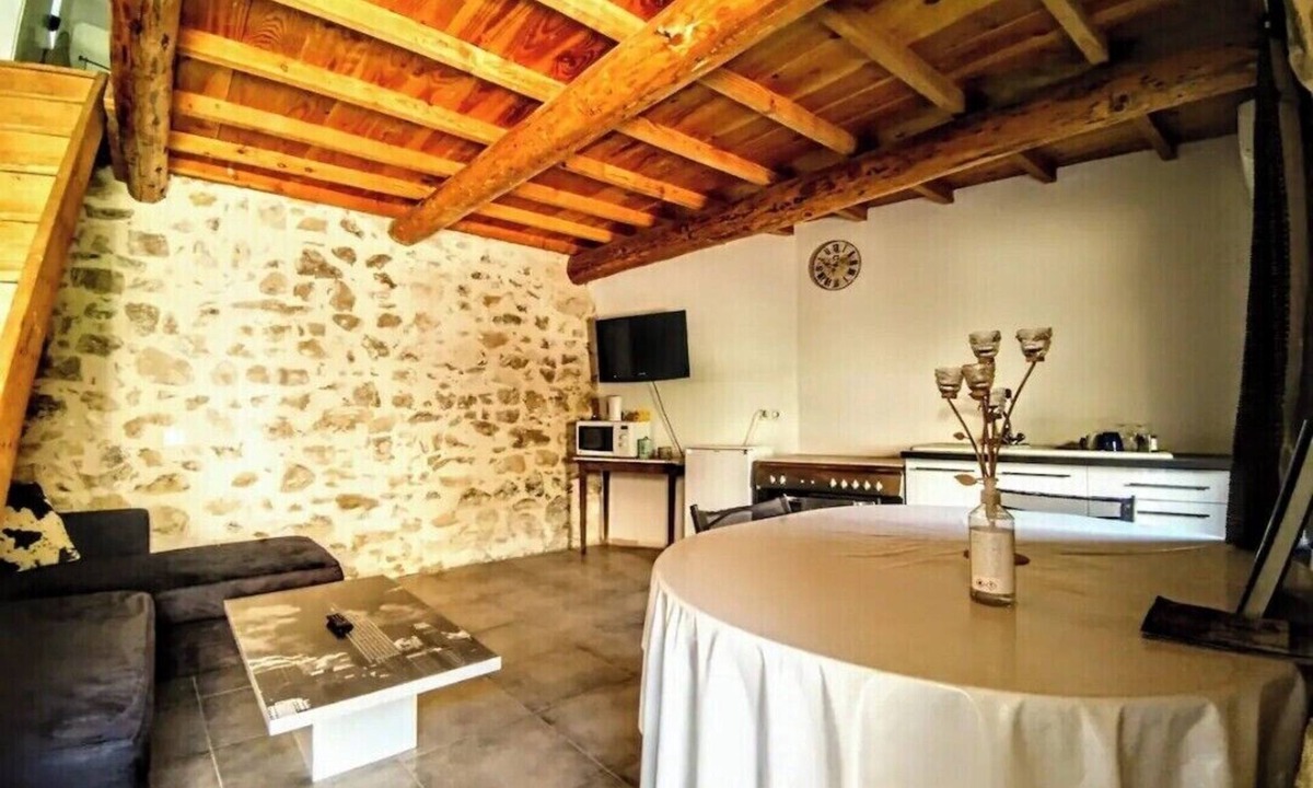 Lussan House | Gîte 1-6 pers air-conditioned in Lussan - La Mordorée