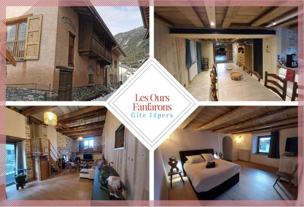 Bramans House | Gîte 14 pers LesOursFanfarons spacieux chaleureux