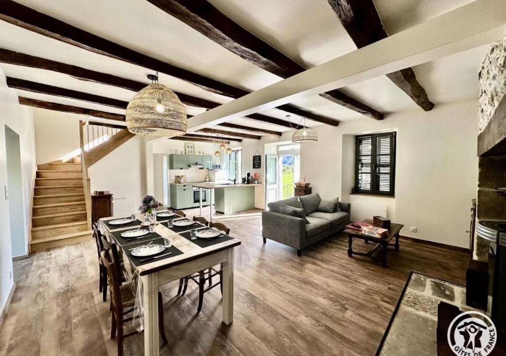 Monceaux-sur-Dordogne Apartment | Gîte de France Chez le bassot 3 épis - Gîte de France 6 personnes MAE-1461
